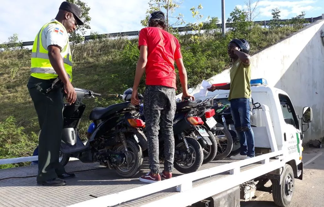 DIGESETT fiscalizó y retuvo 3,396 motocicletas durante asueto de Semana Santa