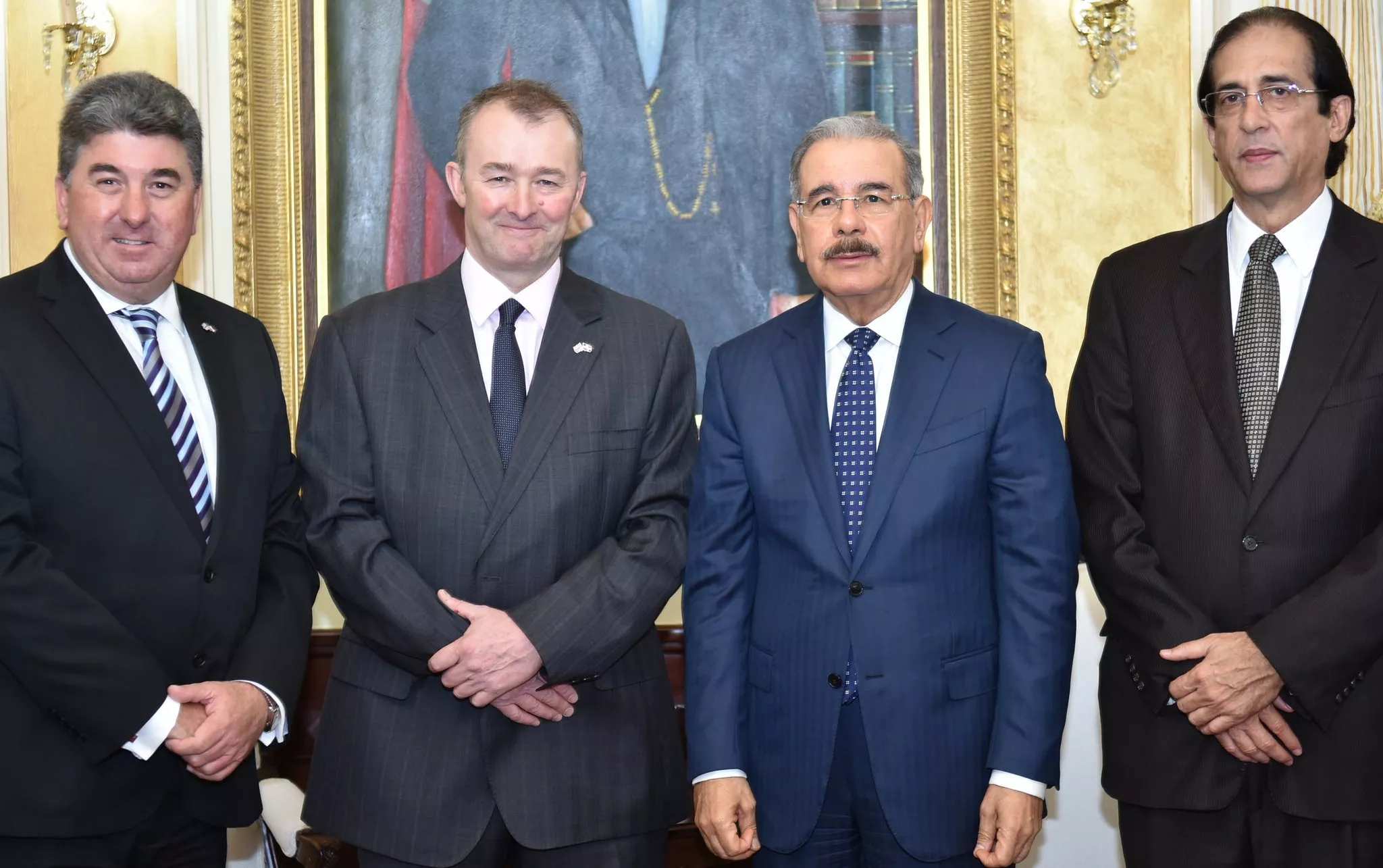 Presidente Danilo Medina recibe a enviado comercial del Reino Unido