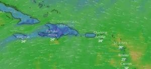 Meteorología prevé aguaceros dispersos para esta tarde por vaguada