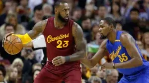 LeBron James no descarta elevar aún más su nivel y Durant le estará esperando