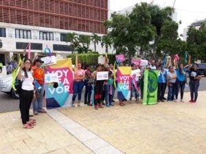 Video: Mujeres reclaman frente al Congreso la despenalización del aborto