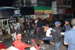 Interior y Policía ocupa 23 hookah, armas de fuego y bocinas en operativo anti ruido en San Cristóbal