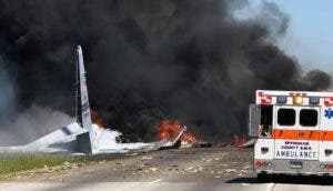 Cinco muertos al estrellarse avión militar de Estados Unidos en Georgia