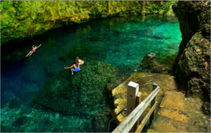 Lago Azul, provincia María Trinidad Sánchez. Foto: Darío Lama.