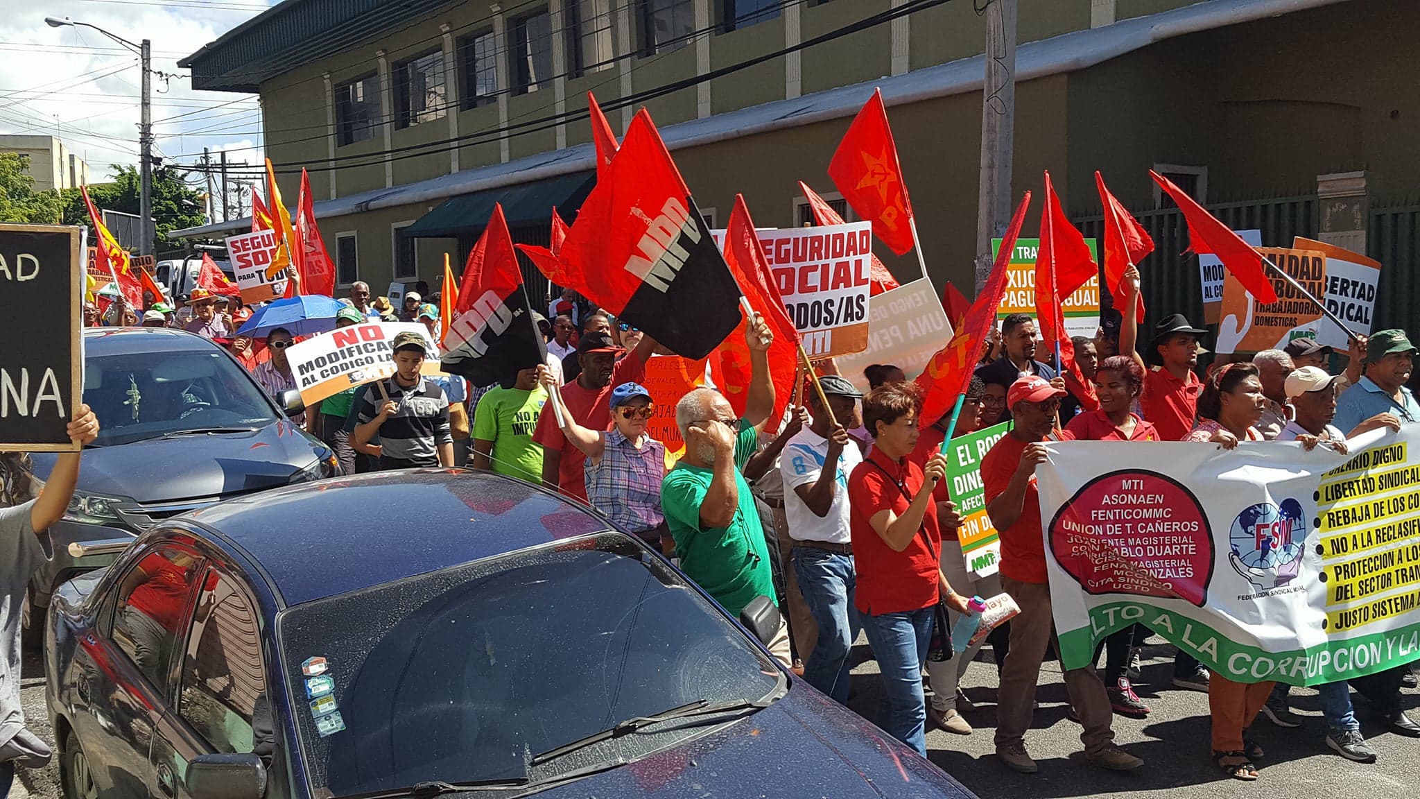 MPD exhorta al movimiento obrero dominicano a construir una organización sindical clasista