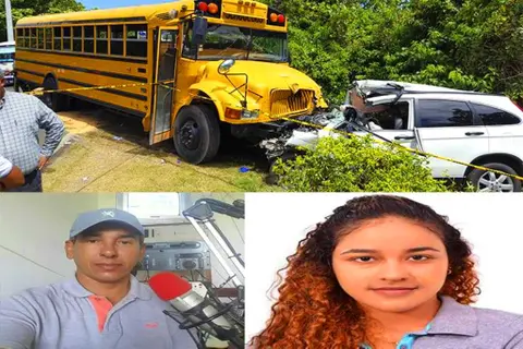 Parientes de periodista e hijastra fallecidos en accidente no descartan suicidio