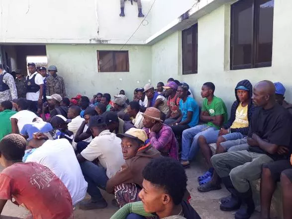 Migración deporta 246 haitianos detenidos durante operativo en Valverde