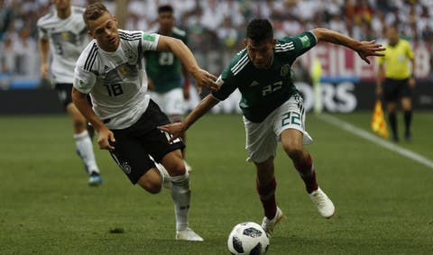 México sorprende 1-0 a la campeona Alemania