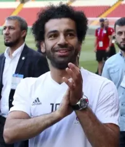 Goleador egipcio Mohamed Salah exhibe  movilidad en las prácticas