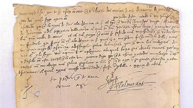 Estados Unidos devuelve a España una carta robada de Cristóbal Colón hallada en Brasil