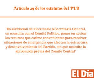 articulo-34-y-29-del-comite-politico-del-pld