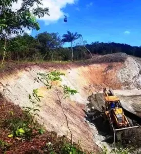 Denuncian que destruyen zonas de amortiguamiento en parque nacional Loma Isabel de Torres en Puerto Plata