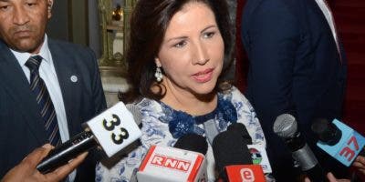 Margarita Cedeño dice promulgación Ley de Partidos debe constituir un paso de avance hacia un sistema político más fiable