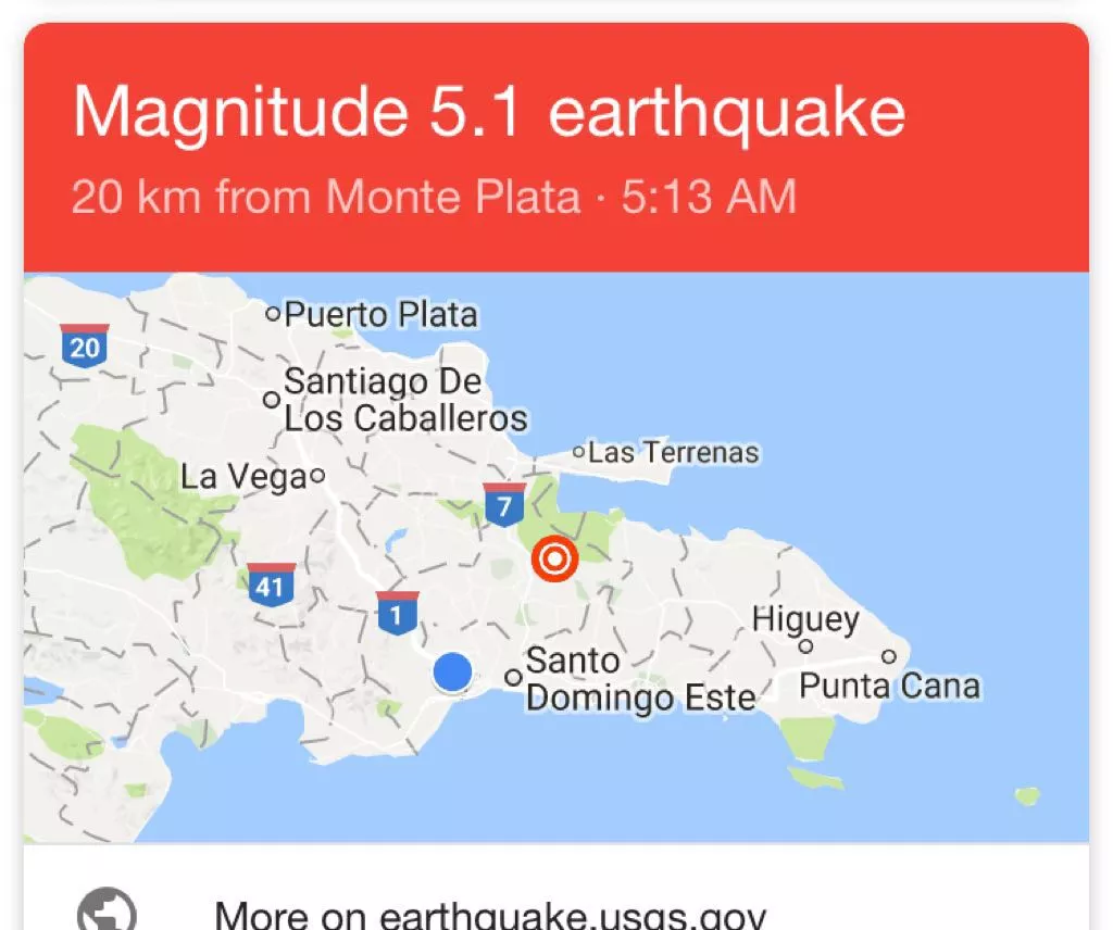 Temblor de 5.1 grados despertó y causó pánico a muchos en gran parte del país