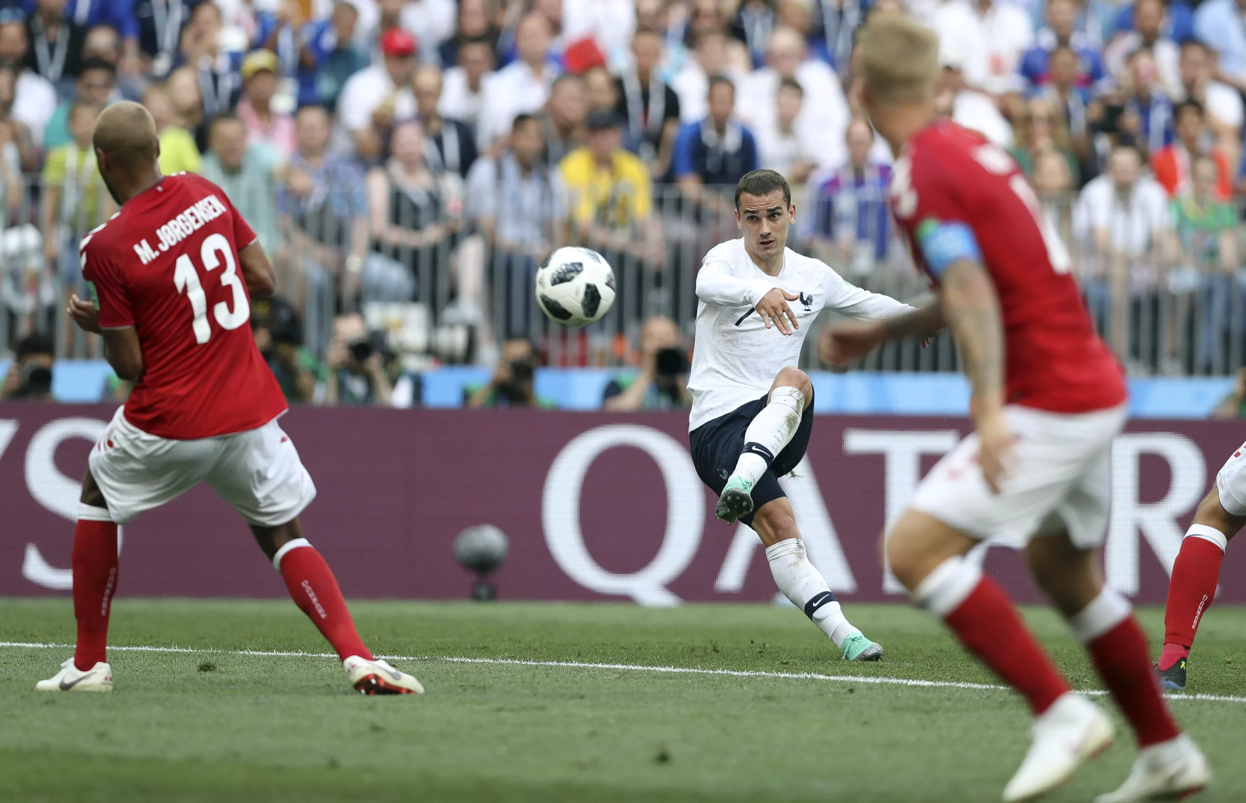 Francia y Dinamarca firman el primer 0-0 del Mundial