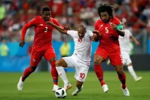 Panamá le gana 1-0 a Túnez tras 45 minutos