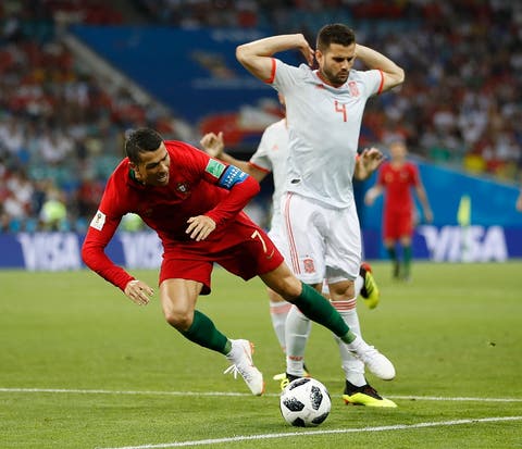 Cristiano Ronaldo y España ofrecen una espectacular noche de fútbol en el Mundial de Rusia 2018