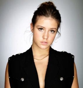 Adele Exarchopoulos, as shot by Daniel Bergeron