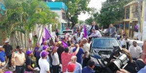 Video: Leonel recorre barrio Capotillo; visita a dirigentes del PLD