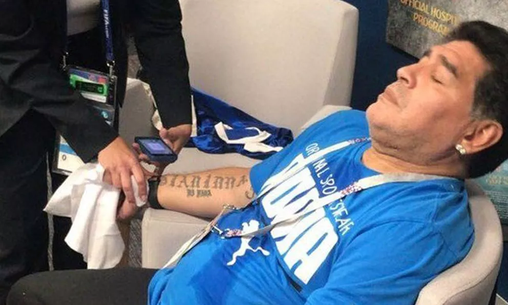 Maradona está 