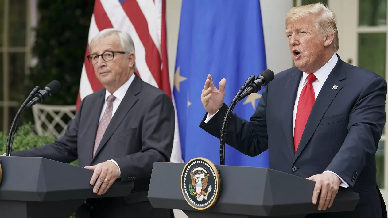 Donald Trump, Jean-Claude Juncker