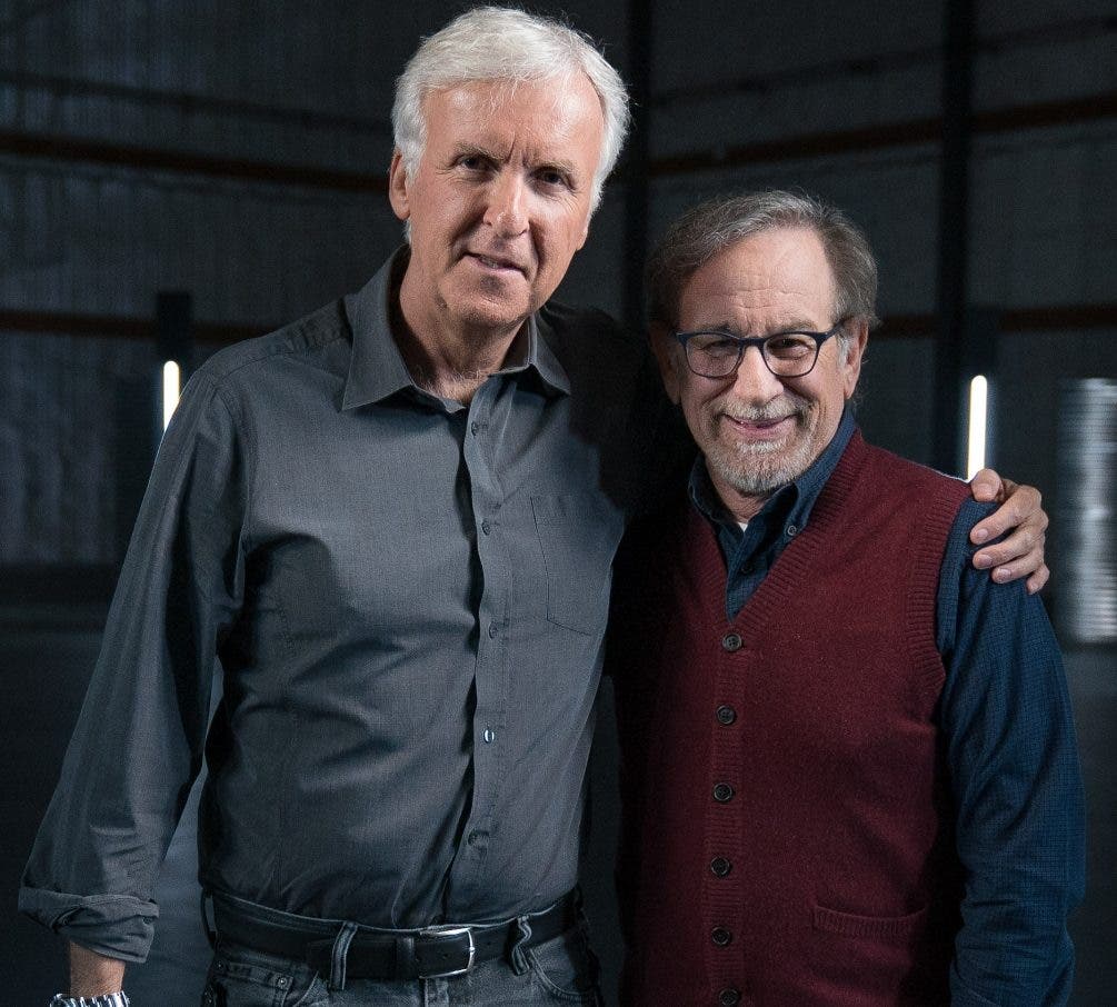 La entrevista de James Cameron  a su colega Steven Spielberg