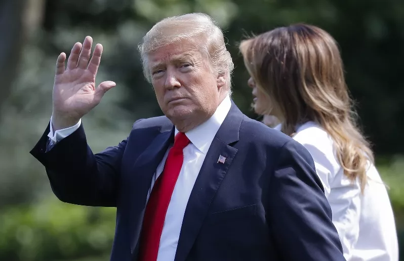 Donald Trump, Melania Trump, Amalija Knavs