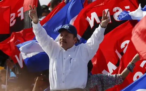 Sandinistas celebran aniversario en un país en crisis