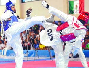 Moisés Hernández y Katherine Rodríguez sellan el oro en taekwondo