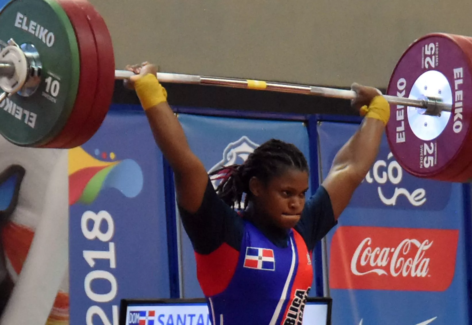 Crismery Santana gana dos medallas de oro en los Juegos de Barranquilla