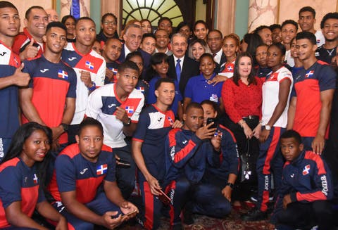 Presidente Danilo Medina desea éxitos a atletas que competirán en Juegos de Barranquilla