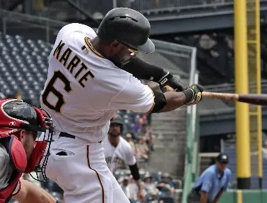 Starling Marte batea el jonrón 11 y remolca dos