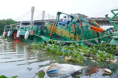 Fundación Tropigás usará barcos recolectores de desechos para descontaminar ríos Ozama e Isabela