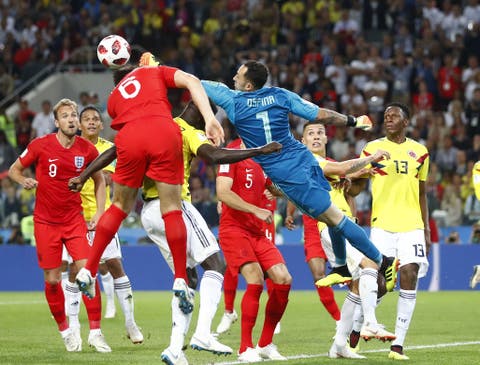 Inglaterra vence por penales a Colombia y pasa a cuartos de final en el Mundial