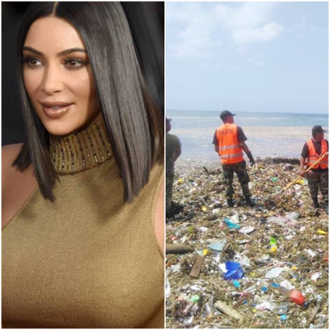 Kim Kardashian sobre cúmulo de desechos en Malecón: «vamos a hacer que nos importe lo suficiente para arreglarlo»