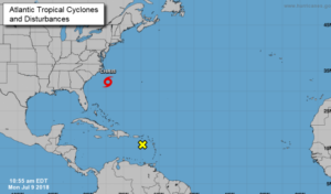 Tormenta Chris puede convertirse en huracán el martes frente a costa de EEUU