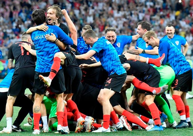 Croacia elimina a Dinamarca, jugará con Rusia