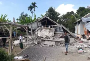 Un sismo de magnitud 6,4 deja 14 muertos y 162 heridos en Indonesia