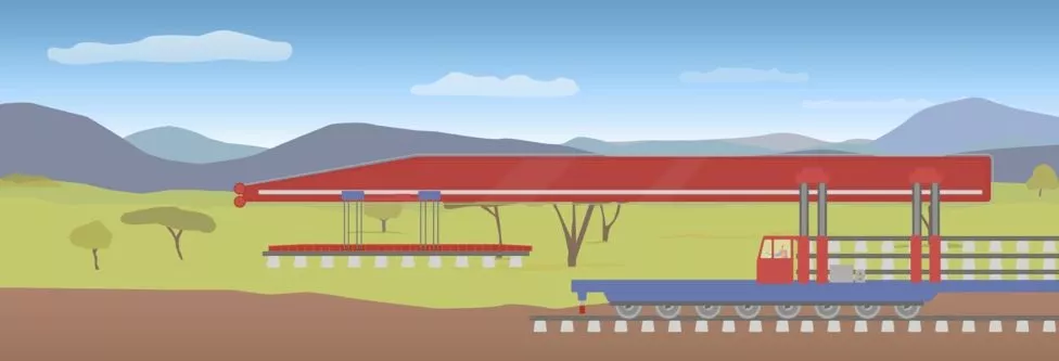 Las megamáquinas de la nueva Ruta de la Seda con las que China está conectando al mundo