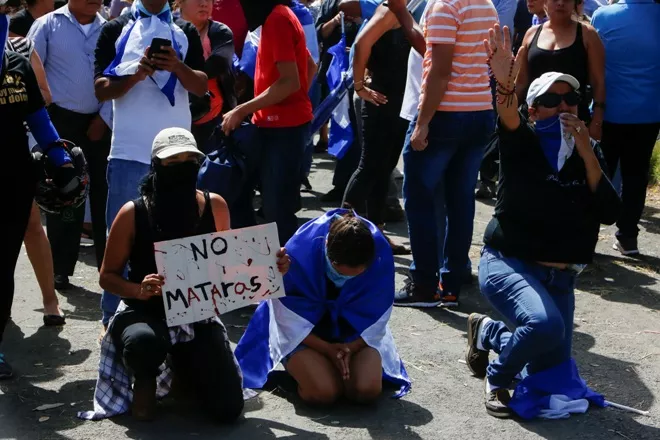 Dos muertos y dos heridos dejó ataque policial contra iglesia de Nicaragua