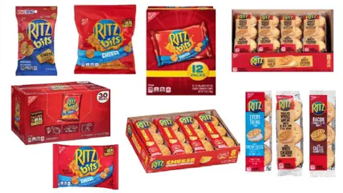 En EE.UU. retiran del mercado galletas Ritz y otros productos que podrían tener salmonella