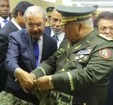 Presidente Danilo Medina entrega la industria de Ministerio de Defensa