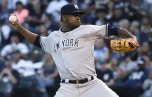 El dominicano Luis Severino abrirá por Yanquis Partido de Comodín ante Atléticos