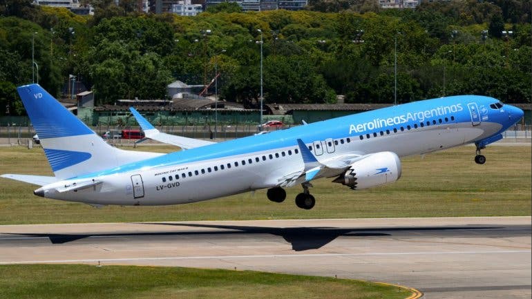 Aerolíneas argentinas inaugura vuelo a RD