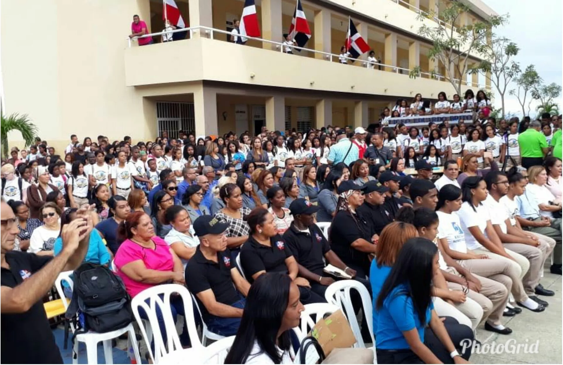 Con acto protocolar dan inicio al año escolar en San Felipe de Puerto Plata