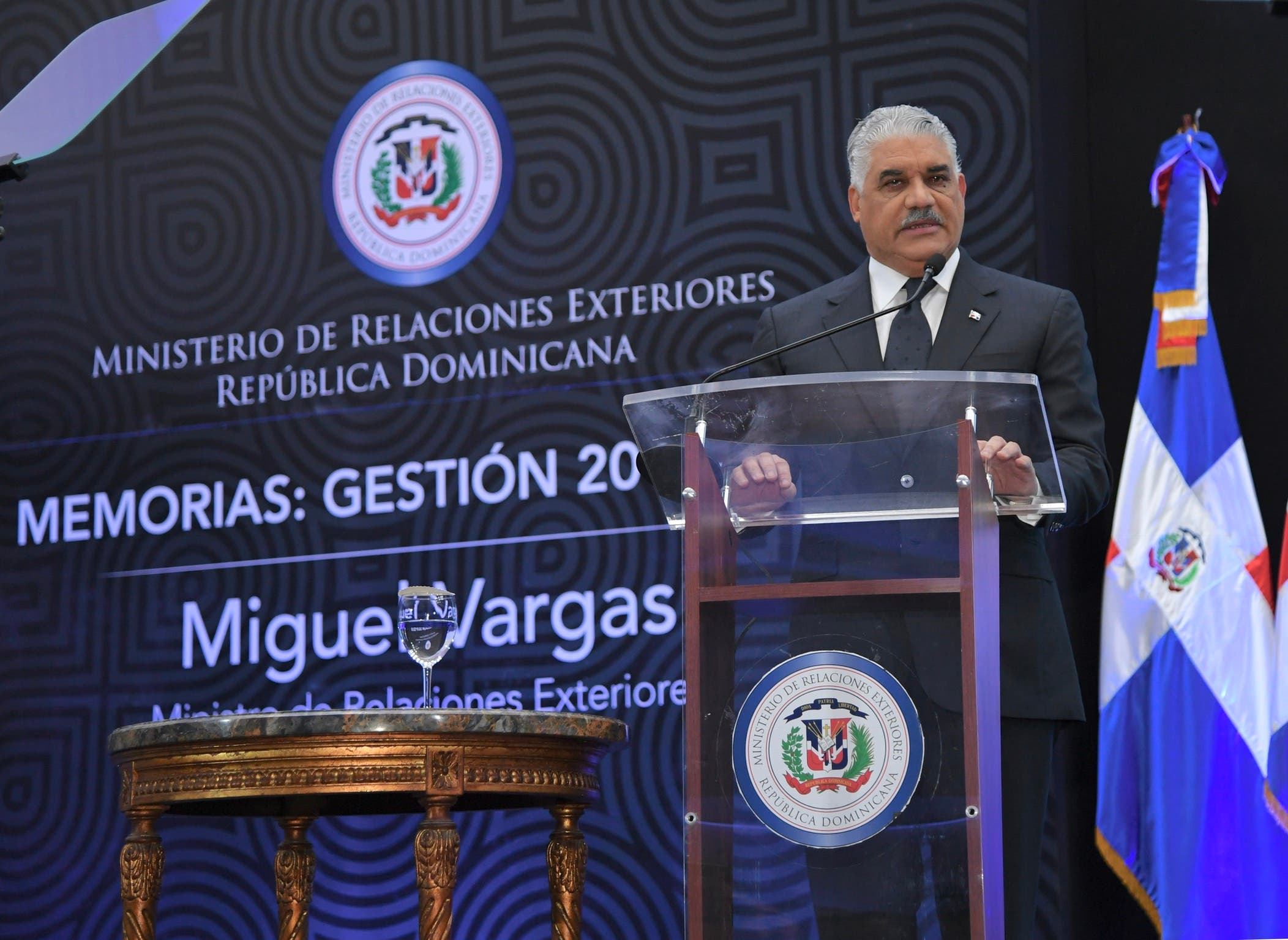 Canciller Miguel Vargas resalta avances del país en política exterior