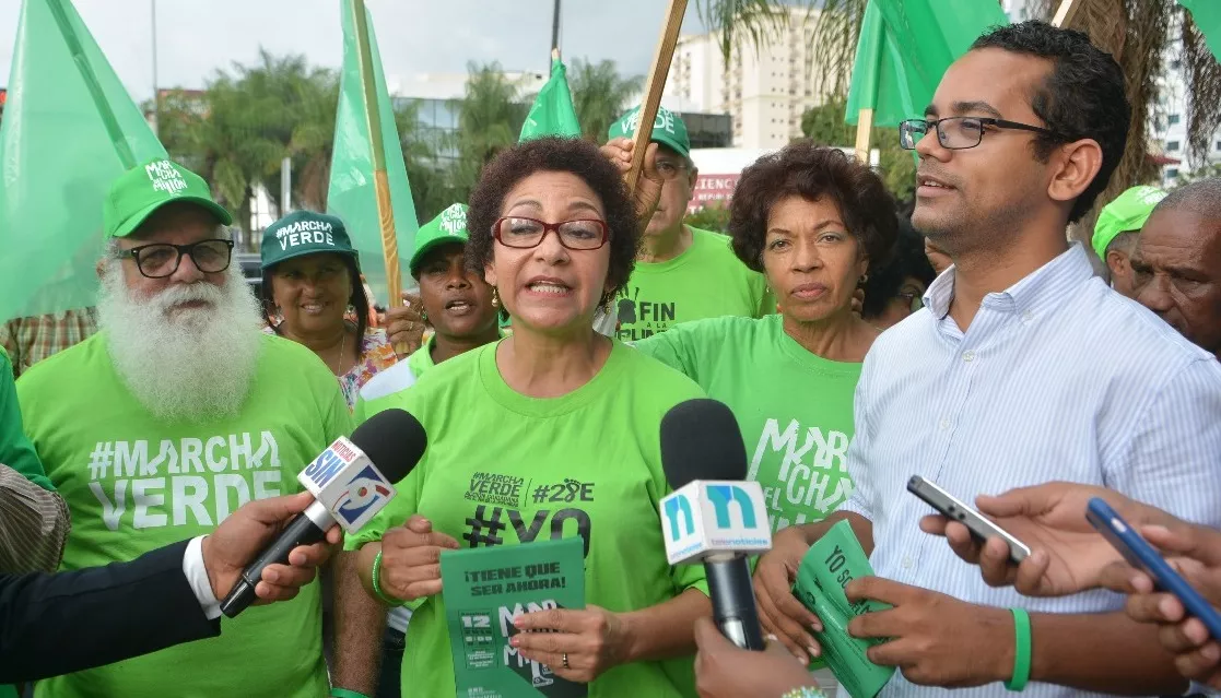 Marcha Verde asegura miembros del Comité Político PLD tienen cuenta pendiente con la Justicia