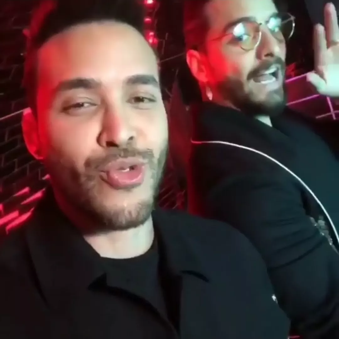 Maluma y Prince Royce graban video en un restaurante de Santo Domingo