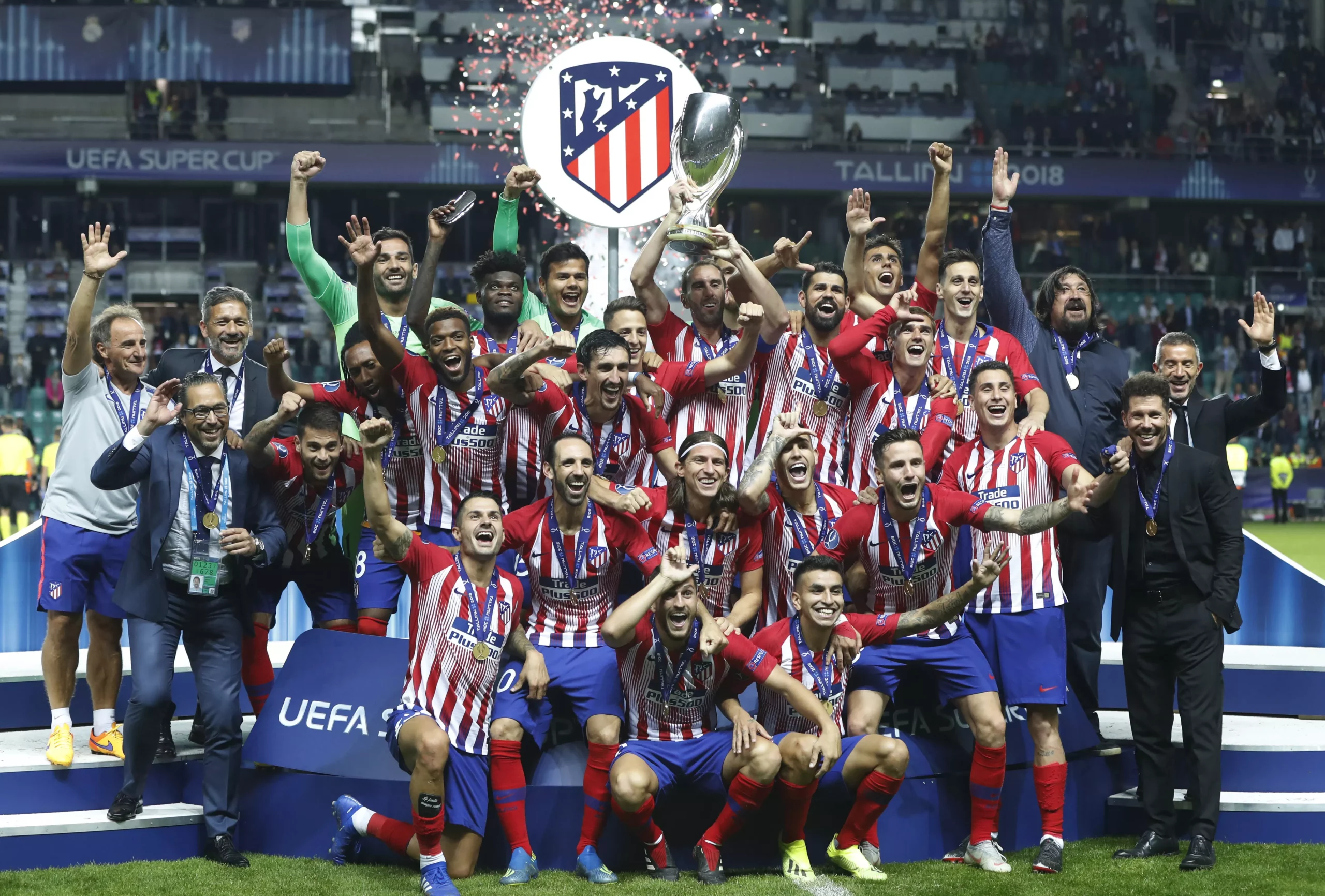 El Atlético de Madrid conquista en la prórroga la Supercopa de Europa