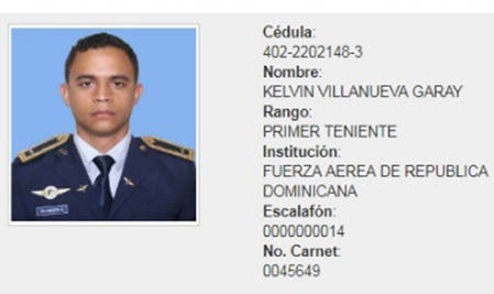 Muere el piloto del avión Pillán de la Fuerza Aérea que se estrelló en Elías Piña